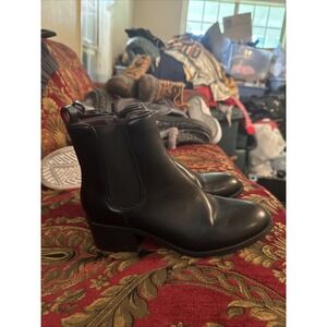 Tommy Hilfiger TW Regise2 Black Boots Womens  Size 7